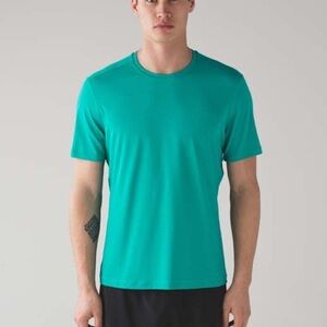 Lululemon fundamental Short Sleeve tshirt short sleeve tee green medium
